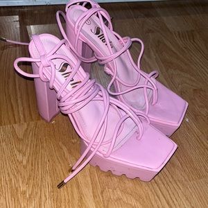 Lace Up heels